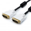 Atcom Кабель ATcom DVI - DVI (M/M), 3 м, Black/White (9148)