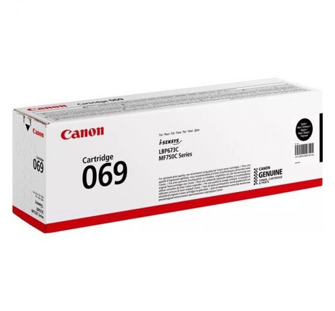 Canon Картридж Canon 069 MF752Cdw/MF754Cdw/LBP673Cdw Black (5094C002)