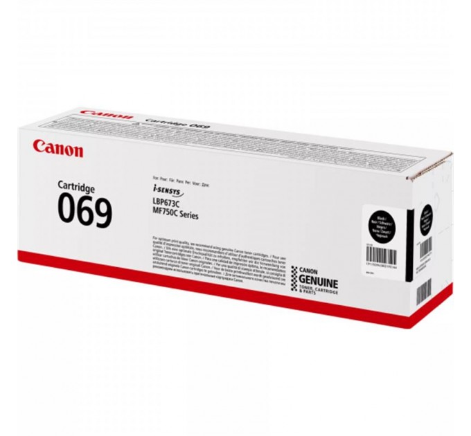 Canon Картридж Canon 069 MF752Cdw/MF754Cdw/LBP673Cdw Black (5094C002)