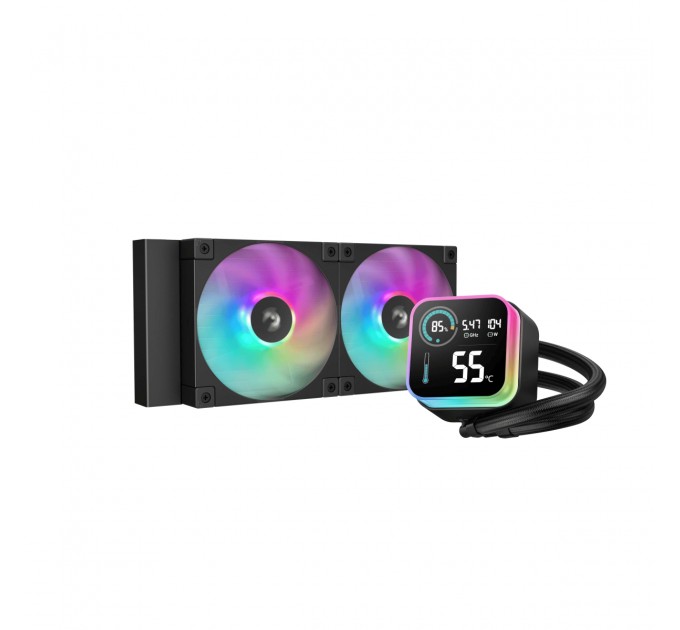 Deepcool Система водяного охолодження DeepCool LQ240 Black (R-LQ240-BKLSMW-G-1)