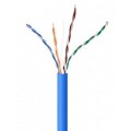Cablexpert Кабель вита пара Cablexpert (UPC-5004E-SOL-B) CAT5e, алюміній під міддю (CCA з AWG24), неекранований, блакитний, 305м