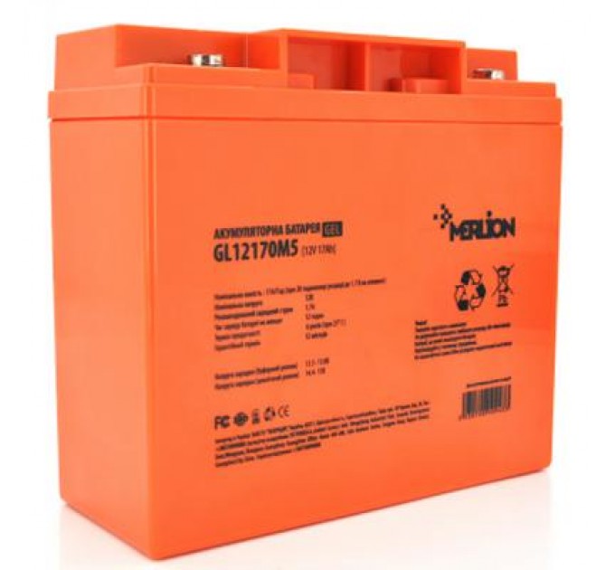 Merlion Батарея до ДБЖ Merlion GL12170M5, 12V-17Ah (GL12170M5)