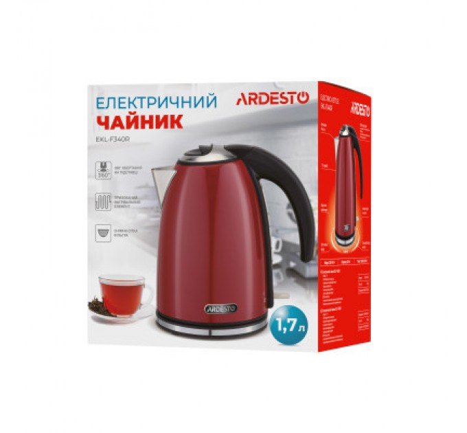 Ardesto Електрочайник Ardesto EKL-F340R