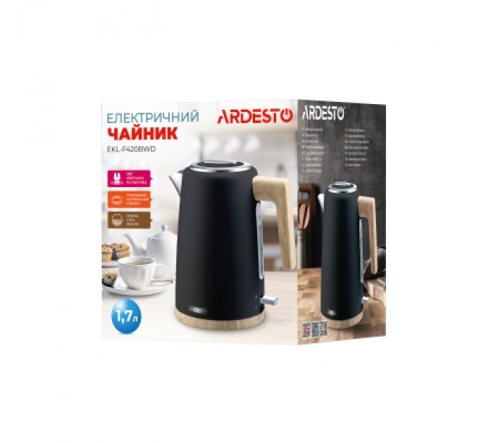 Ardesto Електрочайник Ardesto EKL-F420BWD