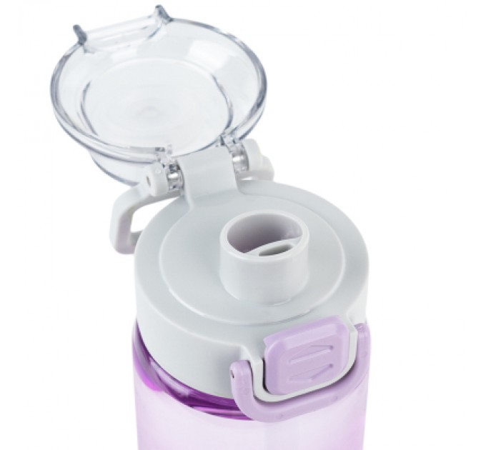 Kite Поїльник-непроливайка Kite 600 мл, фіолетова (K25-1212-3)