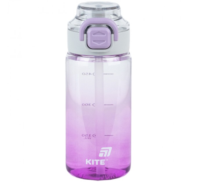 Kite Поїльник-непроливайка Kite 600 мл, фіолетова (K25-1212-3)