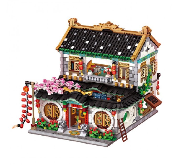 LOZ mini Конструктор LOZ mini Новорічна вечеря без фігурок (1034)