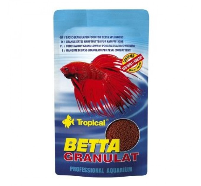 Tropical Корм для риб Tropical Betta Granulat у гранулах 10 г (5900469614419)