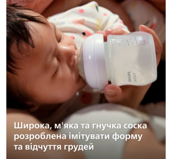 Philips AVENT Пляшечка для годування Philips AVENT Natural Природний потік Жираф 260 мл (SCY903/66)
