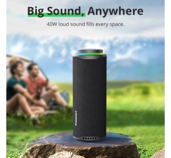 Tronsmart Акустична система Tronsmart T8 O3020 40W RGB Black (1290635)