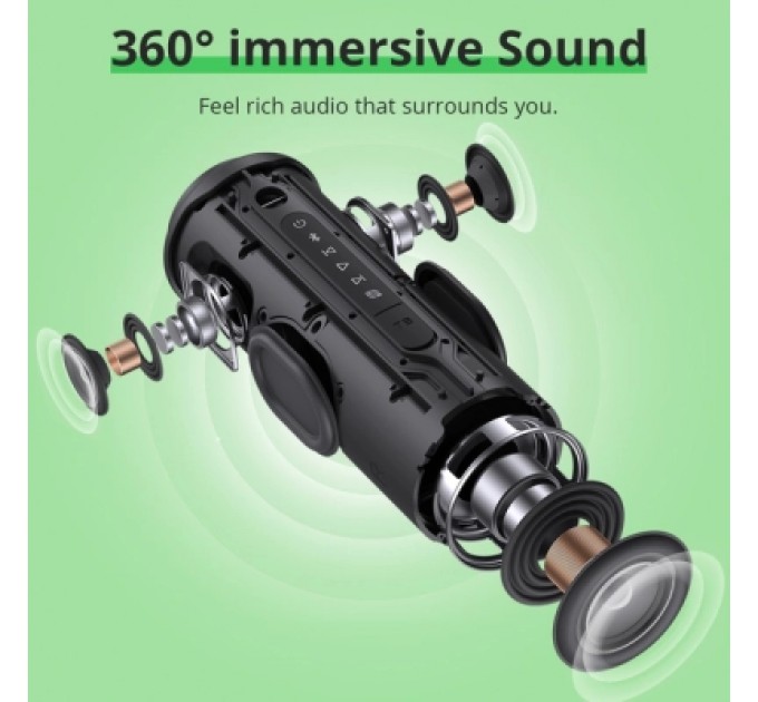 Tronsmart Акустична система Tronsmart T8 O3020 40W RGB Black (1290635)