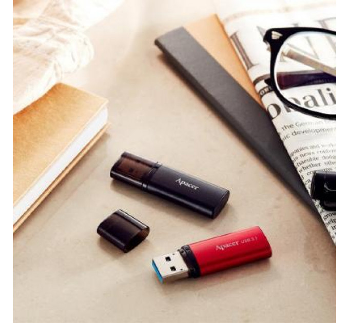 USB флеш накопичувач Apacer 32GB AH25B Red USB 3.1 Gen1 (AP32GAH25BR-1)