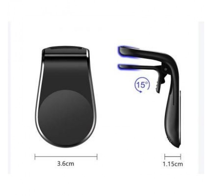 XoKo Універсальний автотримач XoKo RM-C70 Flat Magnetic space grey (XK-RM-C70-SPGR)