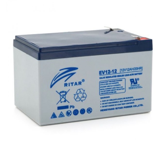 Ritar Батарея до ДБЖ Ritar EV12-12, 12V 12Ah (EV12-12)