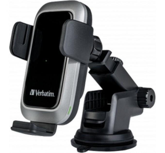 Verbatim Універсальний автотримач Verbatim FWC-03 with Pro Qi Fast Wireless Car Charger (49554)
