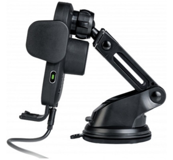 Verbatim Універсальний автотримач Verbatim FWC-01 with Qi Fast Wireless Car Charger (49552)