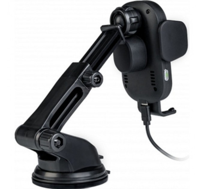 Verbatim Універсальний автотримач Verbatim FWC-01 with Qi Fast Wireless Car Charger (49552)