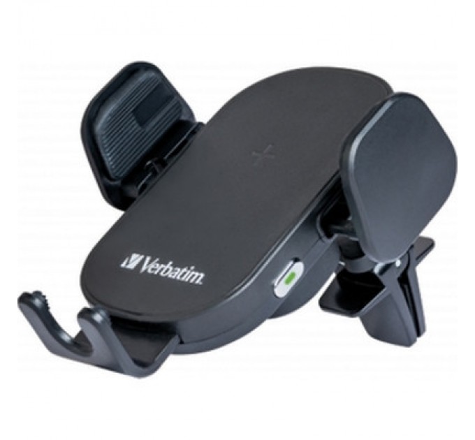 Verbatim Універсальний автотримач Verbatim FWC-01 with Qi Fast Wireless Car Charger (49552)