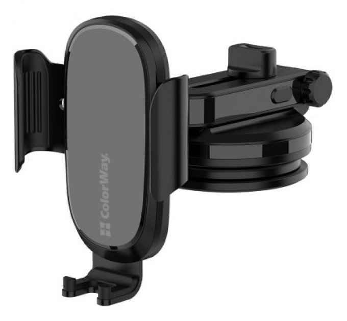 ColorWay Універсальний автотримач ColorWay Dashboard Car Wireless Charger 15W Black (CW-CHAW037Q-BK)