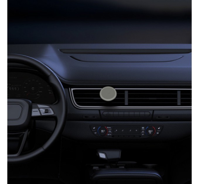 Baseus Універсальний автотримач Baseus Magnetic (на решітку) creamy-white (SUCC000102)