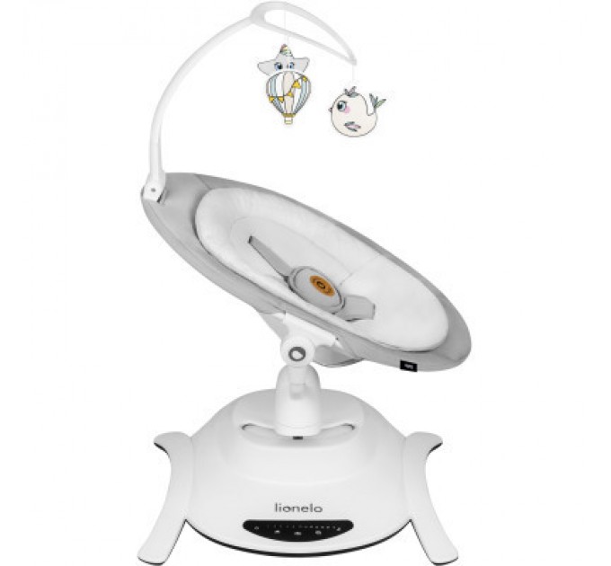 Lionelo Крісло-гойдалка Lionelo Bella Grey Concrete (LO-BELLA GREY CONCRETE)