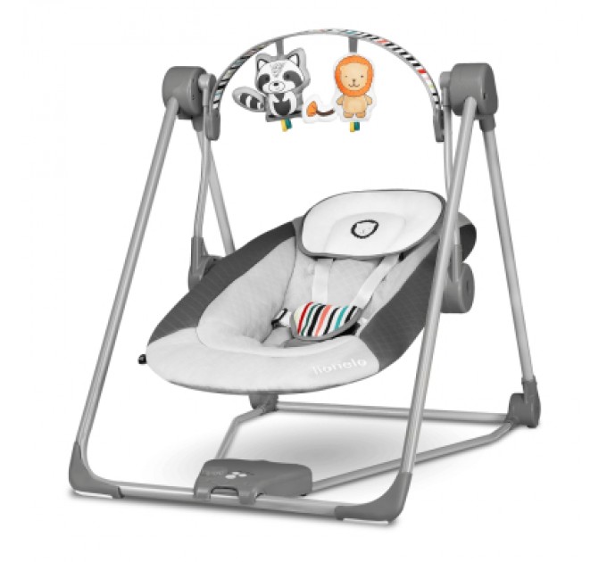 Lionelo Крісло-гойдалка Lionelo Otto Cozy Grey (LO-OTTO COZY GREY)