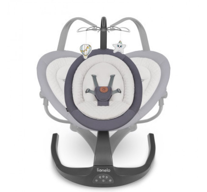 Lionelo Крісло-гойдалка Lionelo Rina grey concrete (LO-RINA GREY CONCRETE)
