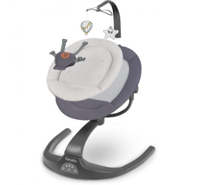 Lionelo Крісло-гойдалка Lionelo Rina grey concrete (LO-RINA GREY CONCRETE)