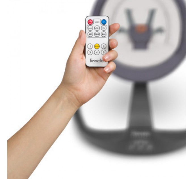 Lionelo Крісло-гойдалка Lionelo Rina grey concrete (LO-RINA GREY CONCRETE)