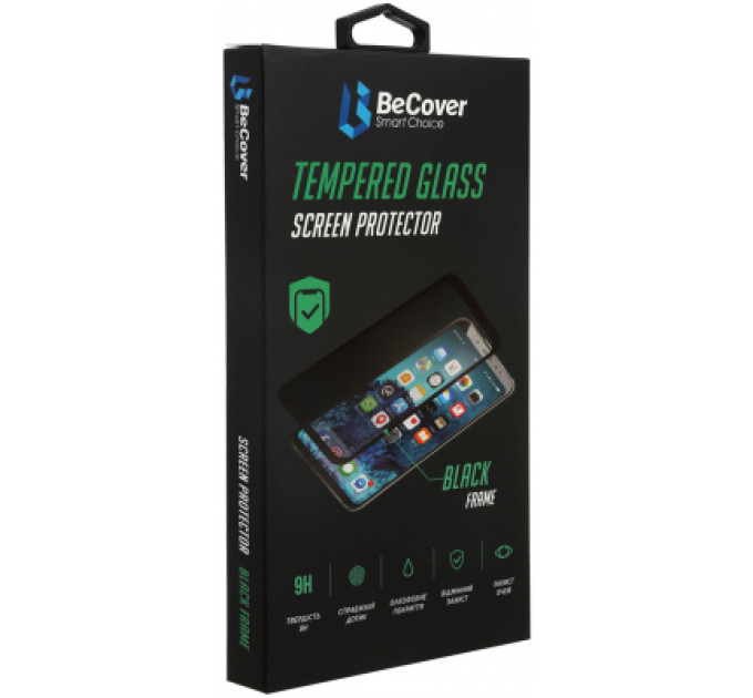 BeCover Скло захисне BeCover ZTE Blade A51 / A71 Black (706670)