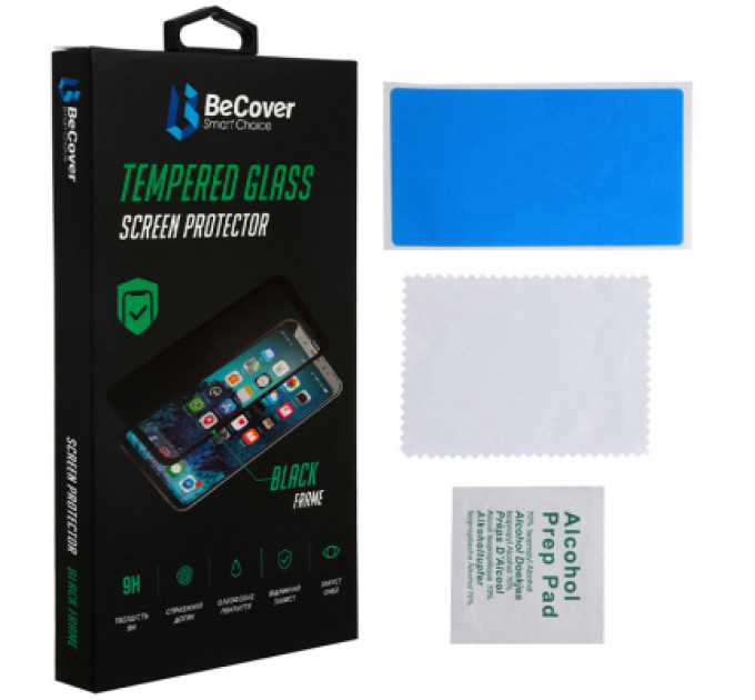 BeCover Скло захисне BeCover ZTE Blade A51 / A71 Black (706670)