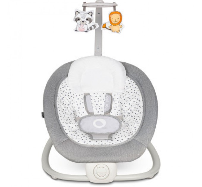 Lionelo Крісло-гойдалка Lionelo Pascal Grey Dove (LO-PASCAL GREY DOVE)