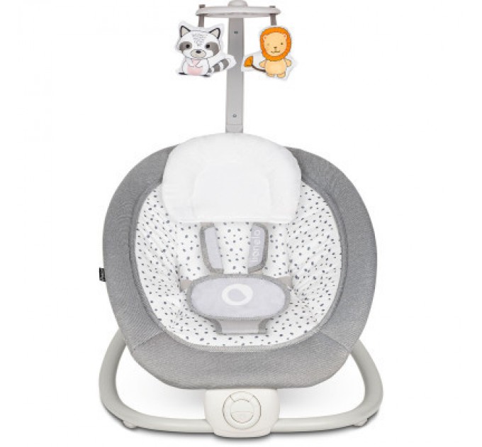 Lionelo Крісло-гойдалка Lionelo Pascal Grey Dove (LO-PASCAL GREY DOVE)