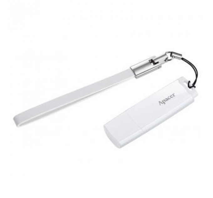 USB флеш накопичувач Apacer 64GB AH336 White USB 2.0 (AP64GAH336W-1)