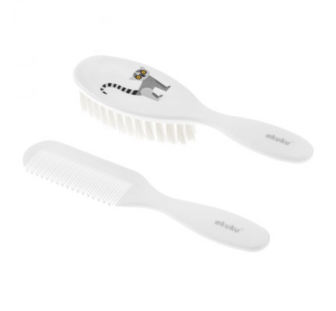 Akuku Набір для догляду за дитиною Akuku гребінців Лемур (A0082)