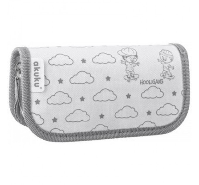 Akuku Набір для догляду за дитиною Akuku HOOLIGANS сірий (A0015)