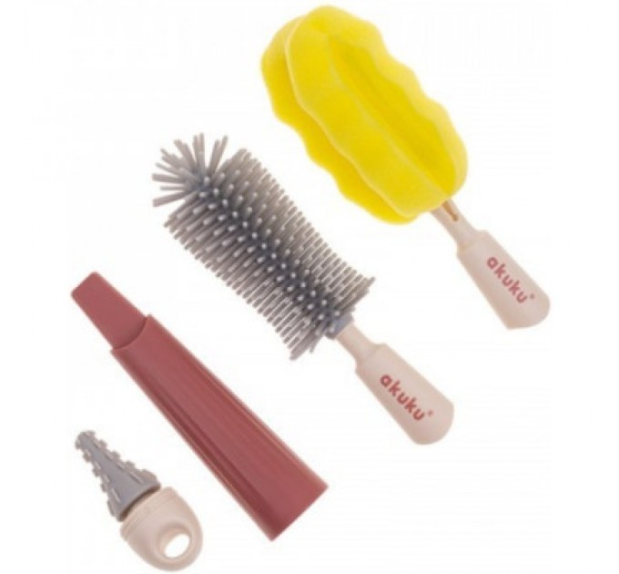 Akuku Щіточка для миття пляшечок Akuku набір (A0512)