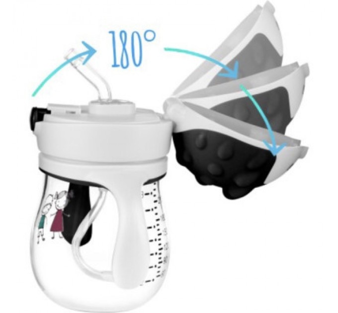 Akuku Поїльник-непроливайка Akuku сірий (A0034)