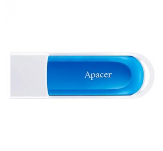 USB флеш накопичувач Apacer 64GB AH23A White USB 2.0 (AP64GAH23AW-1)