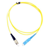 Оптичний патчкорд Eserver FC-SC SingleMode, Simplex, 1m (ES-SC-FC/UPC-1-SM-S)