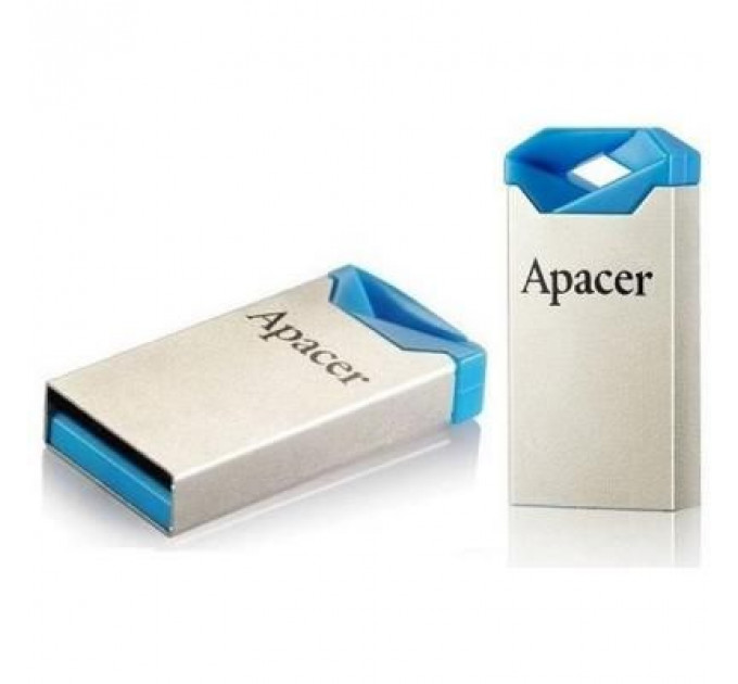 USB флеш накопичувач Apacer 64GB AH111 Blue USB 2.0 (AP64GAH111U-1)