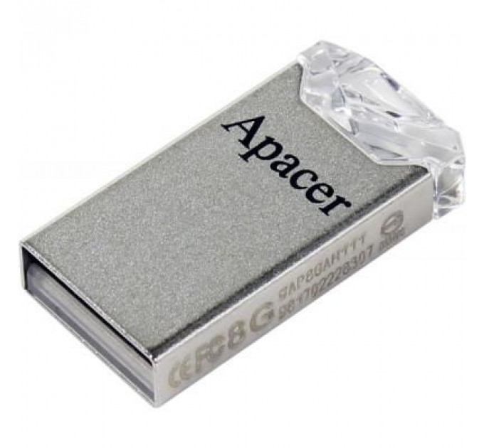 USB флеш накопичувач Apacer 64GB AH111 Crystal USB 2.0 (AP64GAH111CR-1)