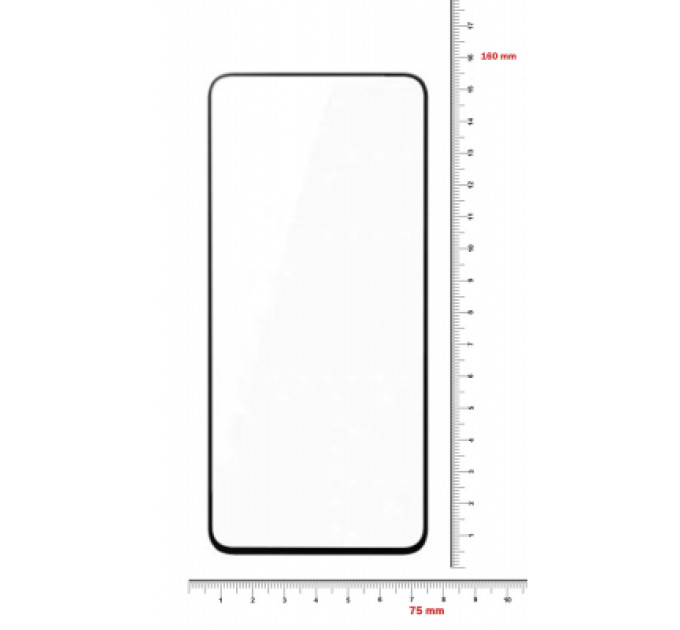 BeCover Скло захисне BeCover Xiaomi Mi 11 Lite Black (706909)