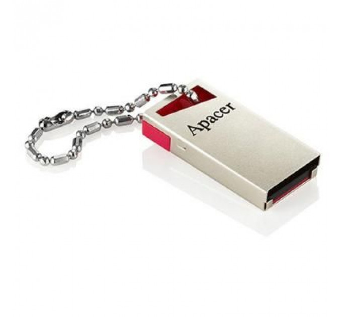 USB флеш накопичувач Apacer 64GB AH112 Red USB 2.0 (AP64GAH112R-1)
