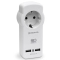REAL-EL Зарядний пристрій REAL-EL 2*USB 15W (CS-30)