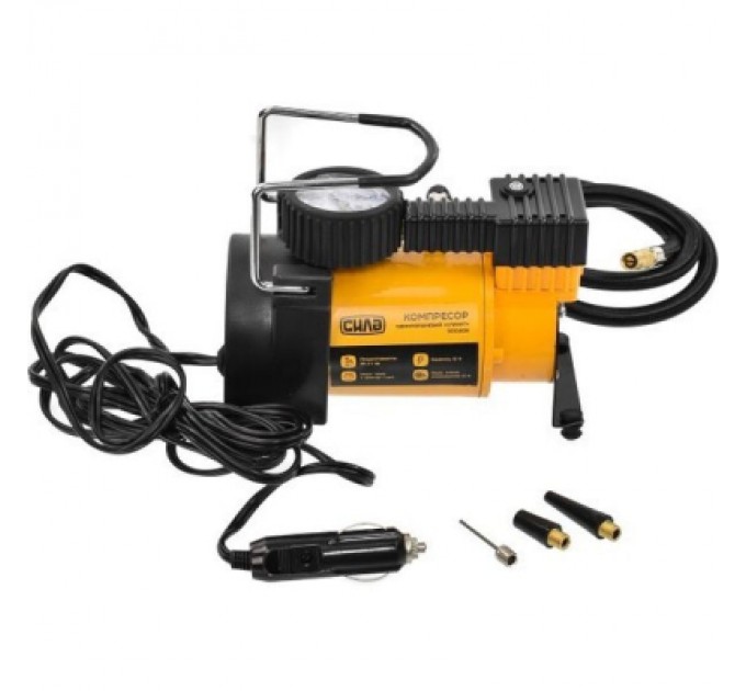 СИЛА Автомобільний компресор СИЛА МАКСІ 35л/хв, 7 Атм (900408)