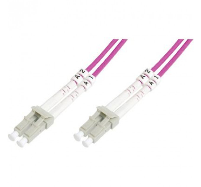 Оптичний патчкорд Digitus LC/UPC-LC/UPC,50/125 OM4(Multimode),duplex,2m (DK-2533-02-4)