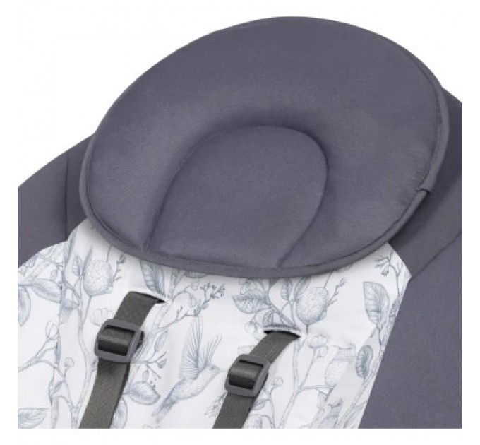 Lionelo Крісло-гойдалка Lionelo Ralf Grey White (LO-RALF GREY WHITE)