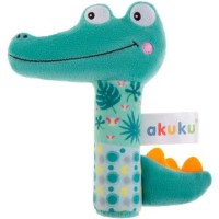 Брязкальце Akuku Плюшевий Крокодил (A0644)