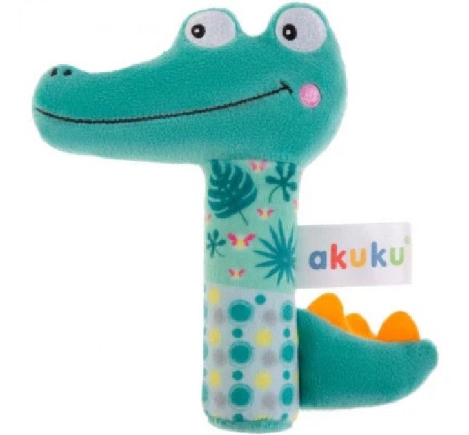 Akuku Брязкальце Akuku Плюшевий Крокодил (A0644)